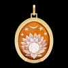 The Lotus Cameo Extra Large Pendant