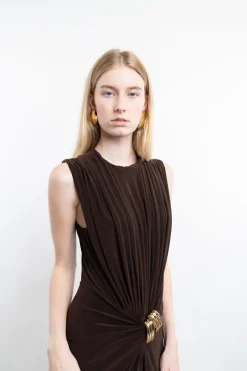 The Serena Draped Dress