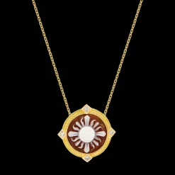 The Sun Cameo Necklace