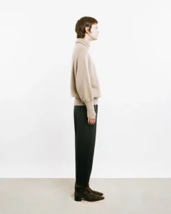 Turtleneck Raglan Sweater
