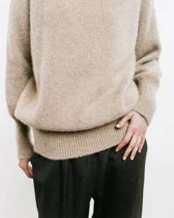 Turtleneck Raglan Sweater