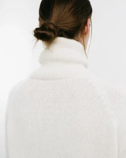 Turtleneck Raglan Sweater