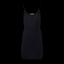 V-Neck Slip Minidress