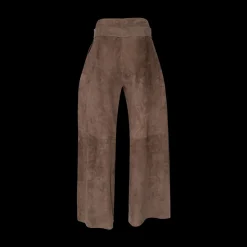 Wide-Leg Belted Pants