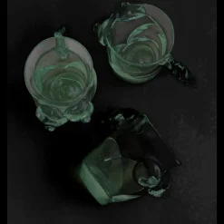 Winged Goddess Glass