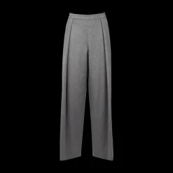 Wool Wide-Leg Trousers