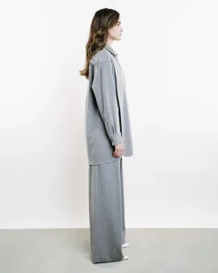 Wool Wide-Leg Trousers