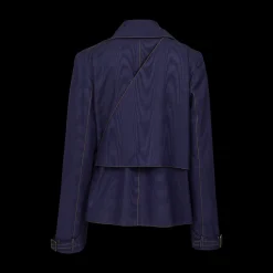 Yippee Ki-Yay Jacket in Ridged Moire